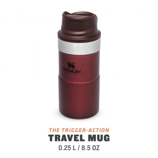 ماگ دکمه دار 250 میلی لیتری مدل Stanley - Classic Trigger Action Travel