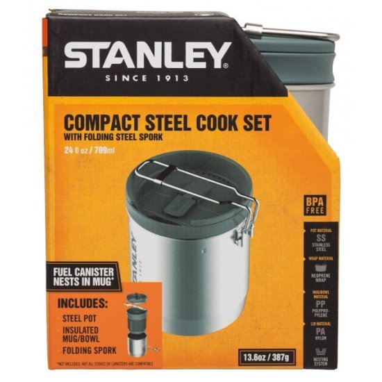 ست ظروف 700 میلی لیتری مدل Stanley - Mountain Compact Cook Set