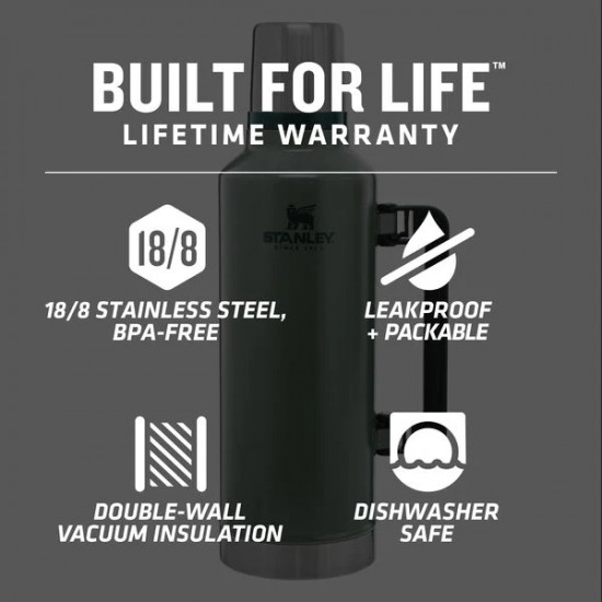 فلاسک 2.3 لیتری مدل Stanley - The Legendary Classic Bottle فلاسک 2.3 لیتری مدل Stanley - The Legendary Classic Bottle