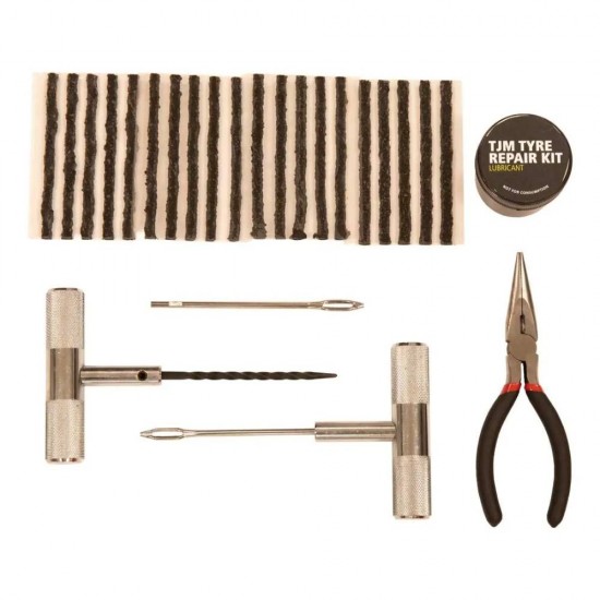 کیت پنچرگیری مدل TJM - Tyre Repair Kit کیت پنچرگیری 867TJMTYREREAB