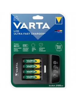 شارژر باتری مدل Varta - LCD Ultra Fast