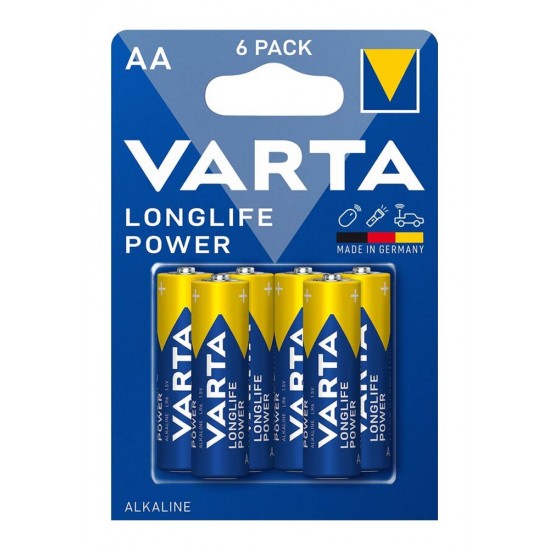 باتری قلمی مدل Varta - Longlife Power AA