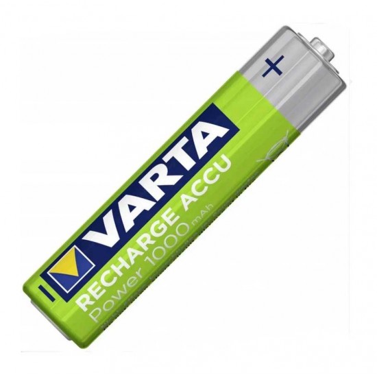باتری نیم قلمی قابل شارژ مدل Varta - ACCU AAA2