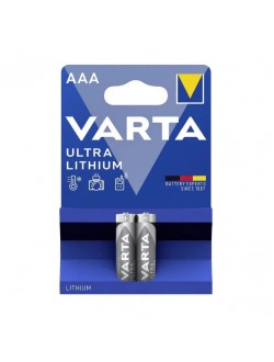 باتری نیم‌قلمی لیتیومی مدل Varta - Ultra Lithium AAA