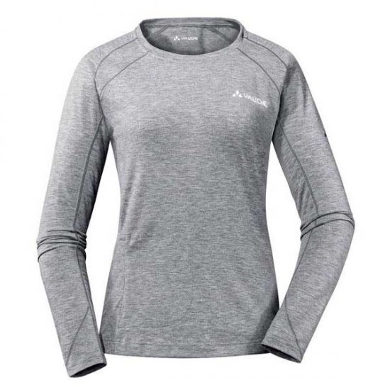 تیشرت آستین بلند مدل Vaude - Women's Signpost LS Shirt / Grey