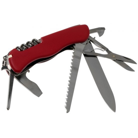 چاقو شکاری 14 کاره مدل Victorinox - Outrider / Red
