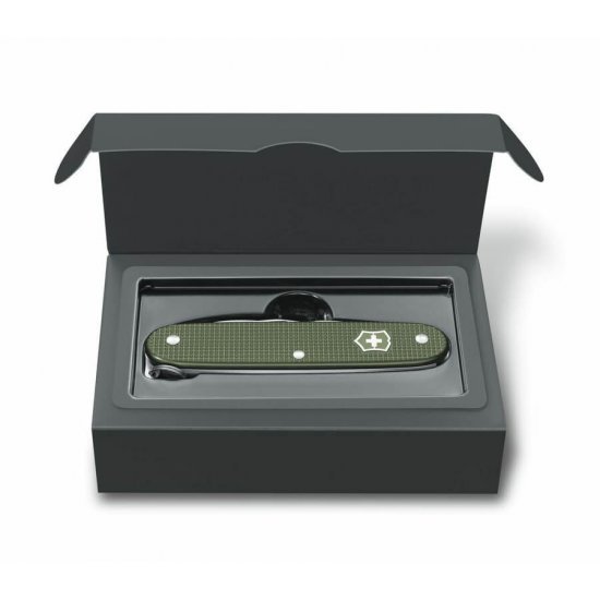 چاقو 8 کاره مدل Victorinox - Pioneer / Olive Green Alox 2017 LE