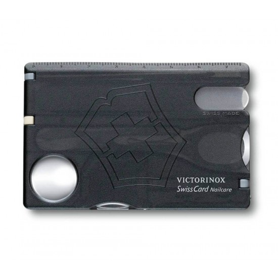 کیت ابزار 13 کاره مدل Victorinox - Swiss Card Nailcare / Black
