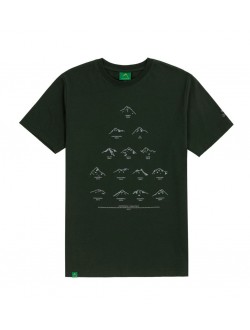 تیشرت مدل W.U.T.S - 14 Peaks / Green