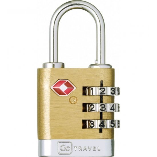 قفل مدل Go Travel - Brass Travel Sentry