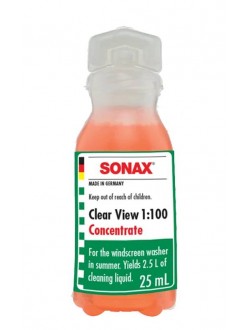 محلول شیشه شوی خودرو مدل Sonax - Clear View 1-100