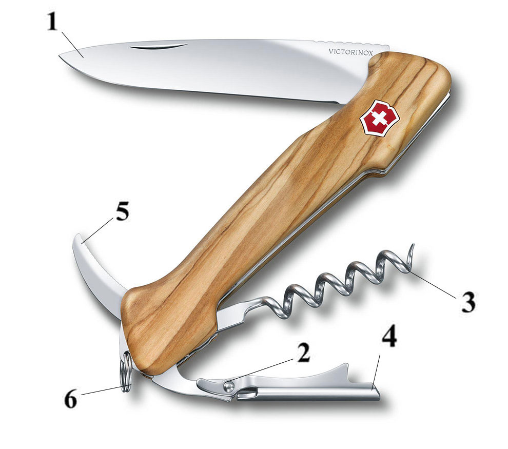 چاقو 6 کاره مدل Victorinox - Wine Master