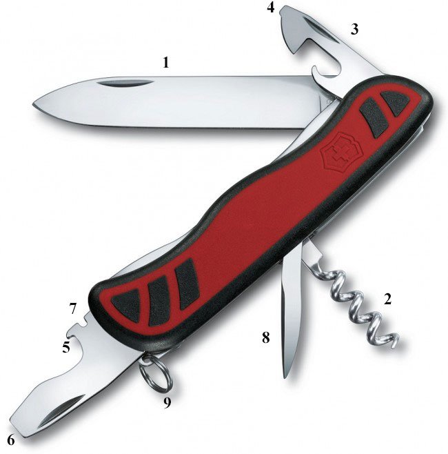 چاقو 9 کاره مدل Victorinox - Nomad